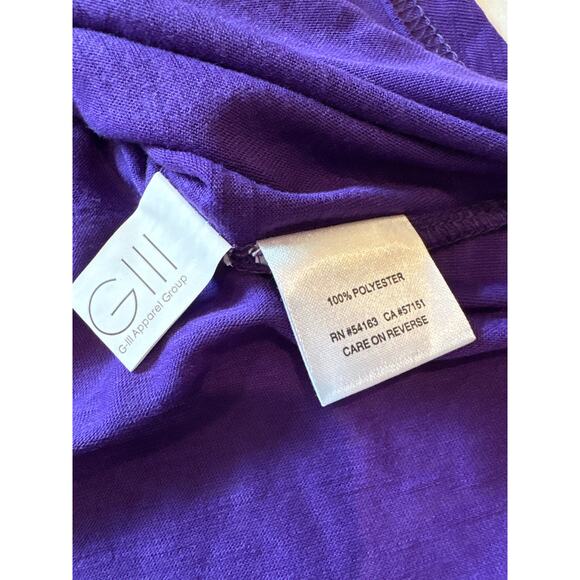 LA Los Angeles Lakers Tank Top Womens Med Purple Yellow Racer Back Lightweight - Picture 5 of 8